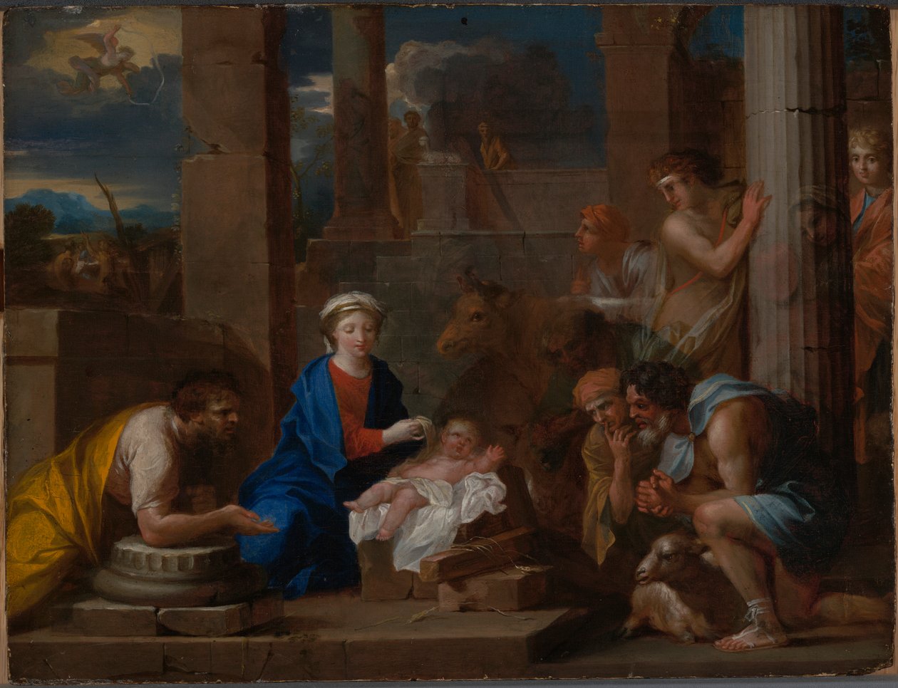 Klanění pastýřů od Nicolas Pierre Loir