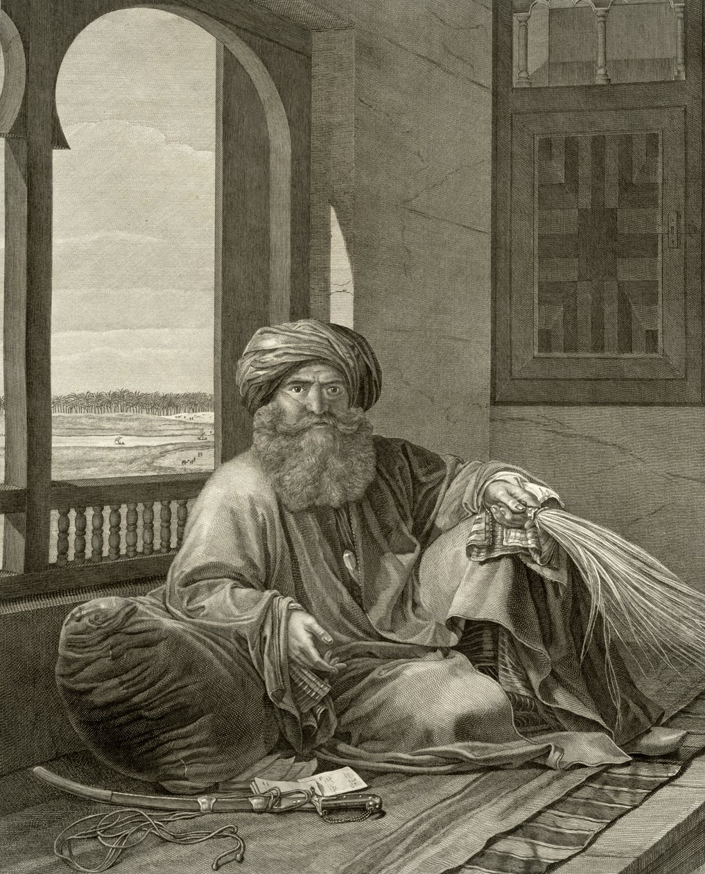 Murad Bey, 18. století 1822 od Nicolas Ponce