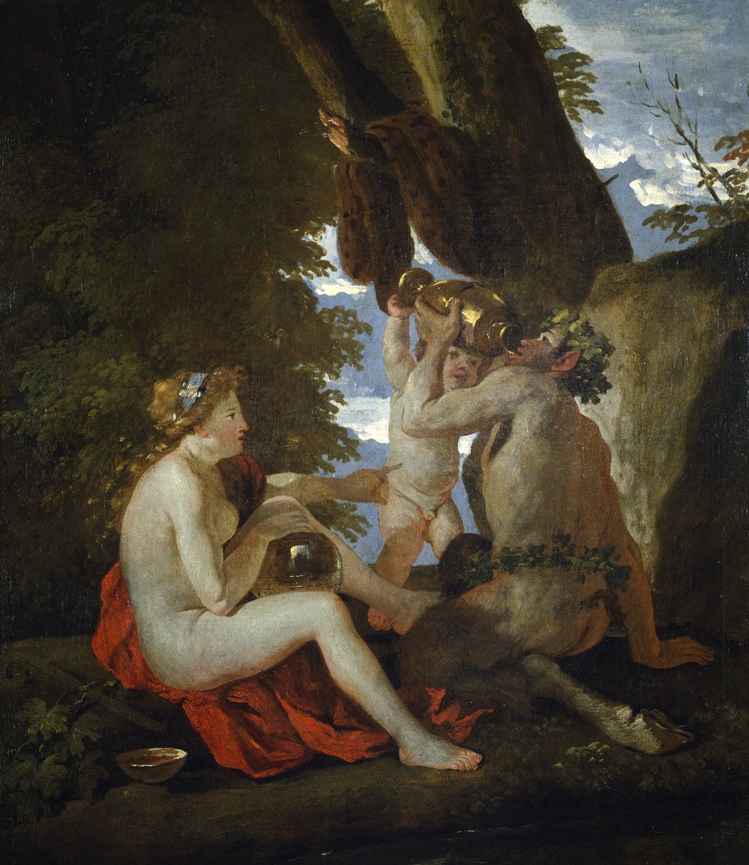 Bakchická scéna, 1626-1628 od Nicolas Poussin