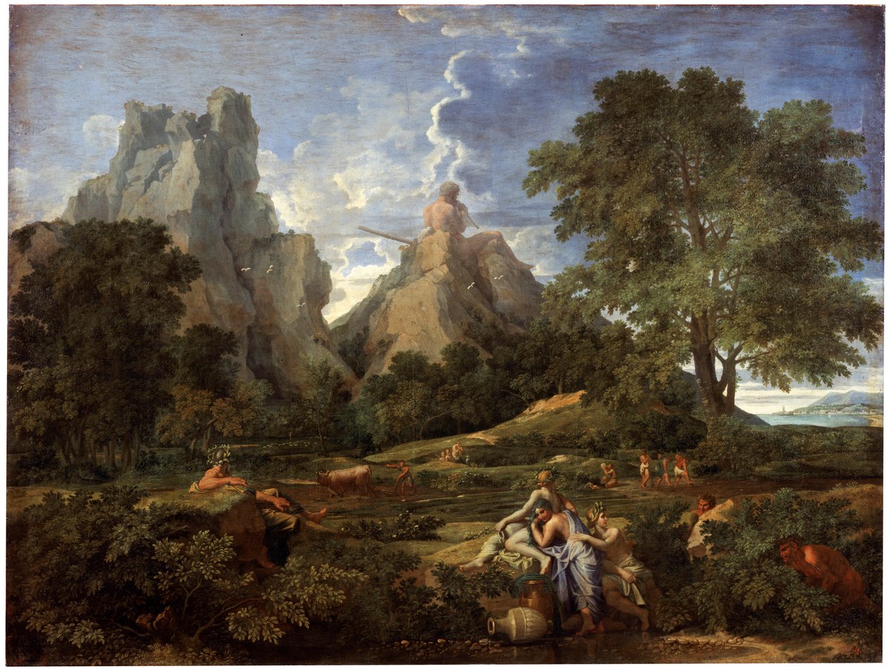 Krajina s Polyfémem, 1649. od Nicolas Poussin