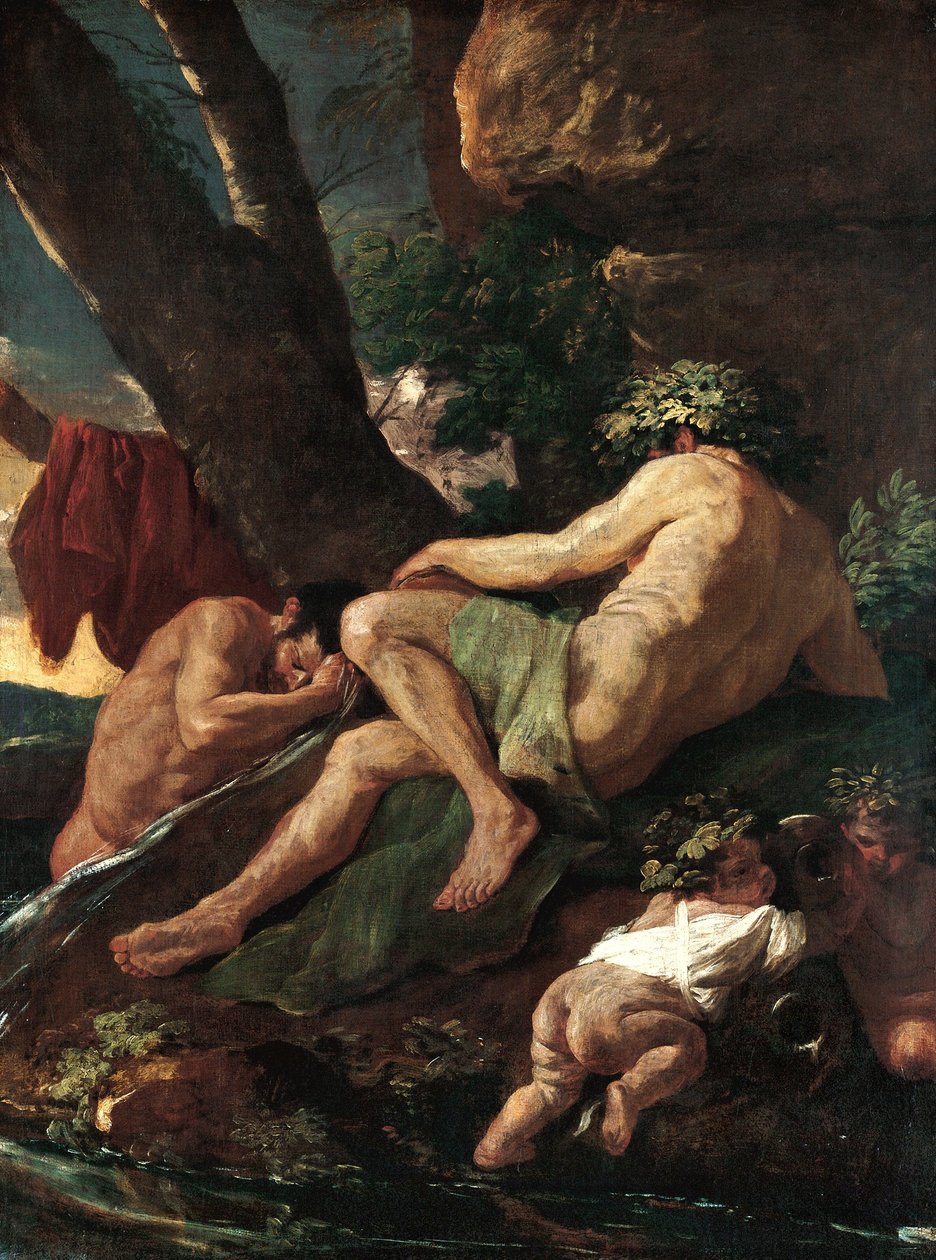 Midas se myje u pramene Pactolus od Nicolas Poussin