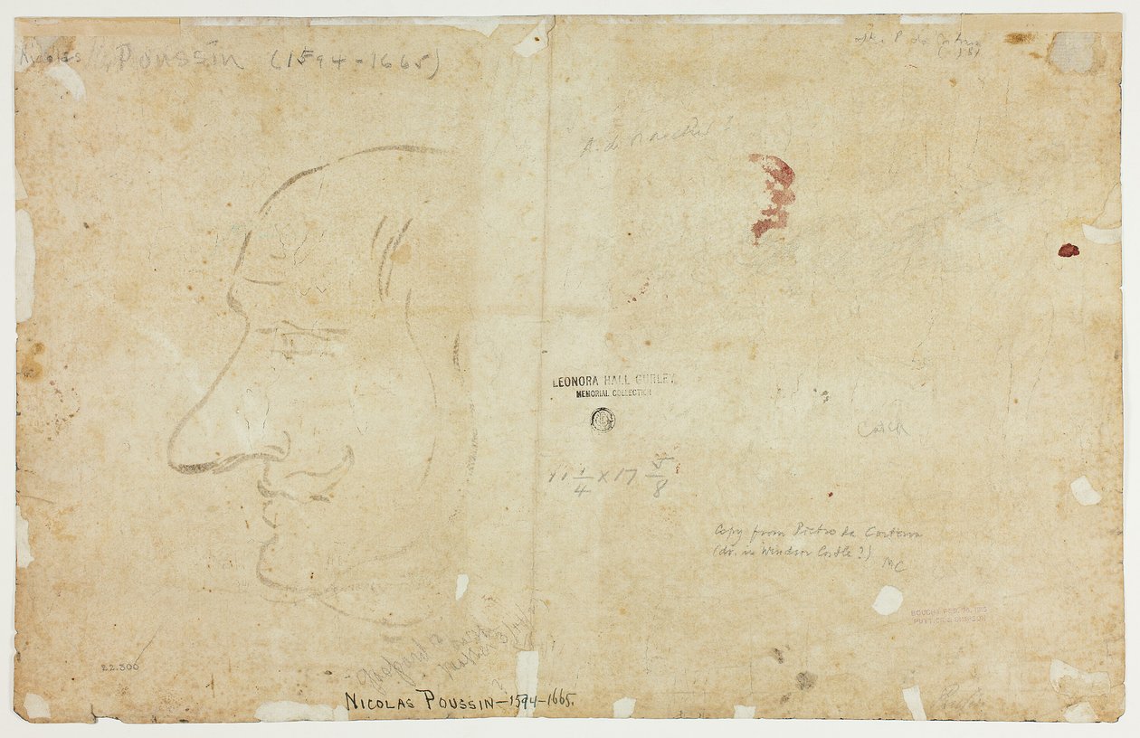 Ústí řeky od Nicolas Poussin