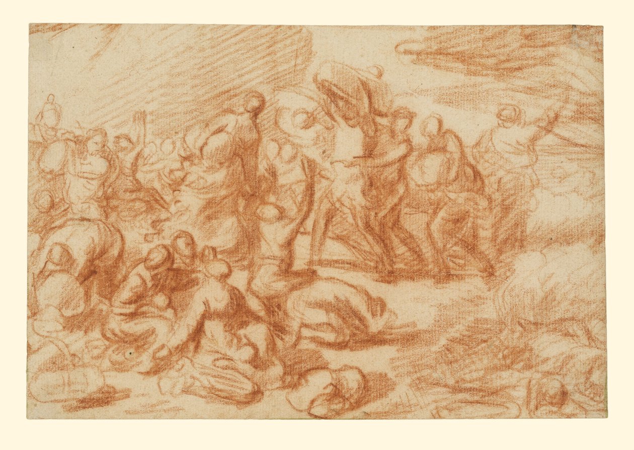 Der Durchzug durch das Rote Meer od Nicolas Poussin