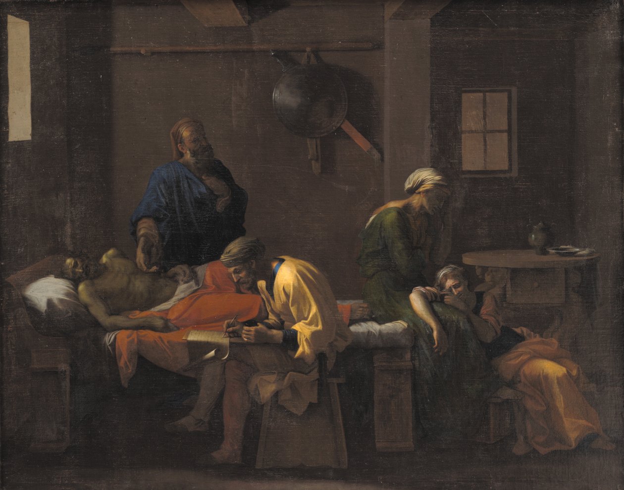 Testament Eudamidův od Nicolas Poussin