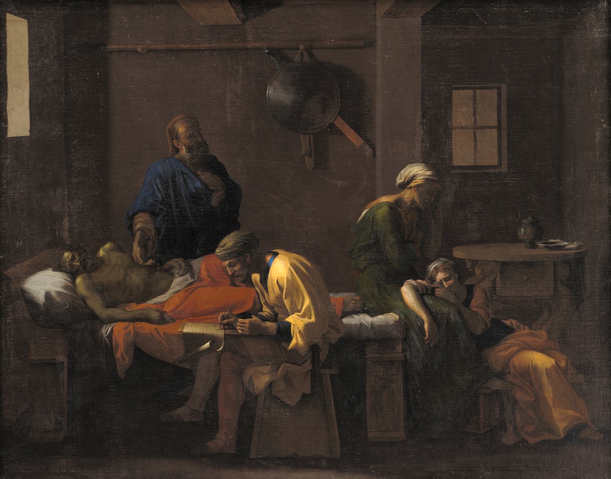 Testament Eudamidův od Nicolas Poussin
