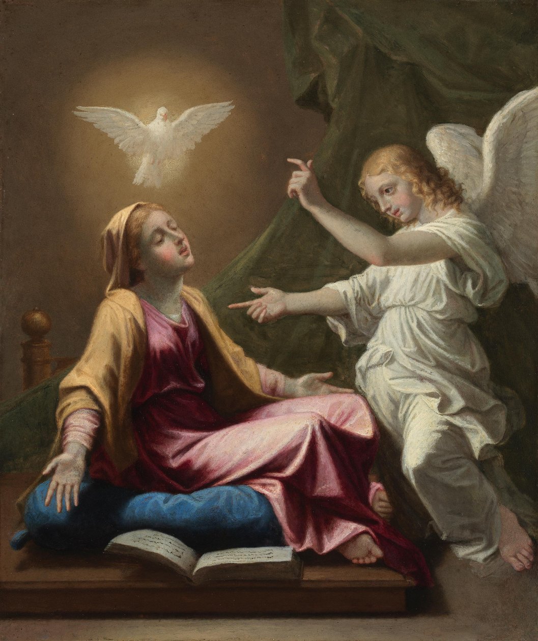 Zvěstování od Nicolas Poussin