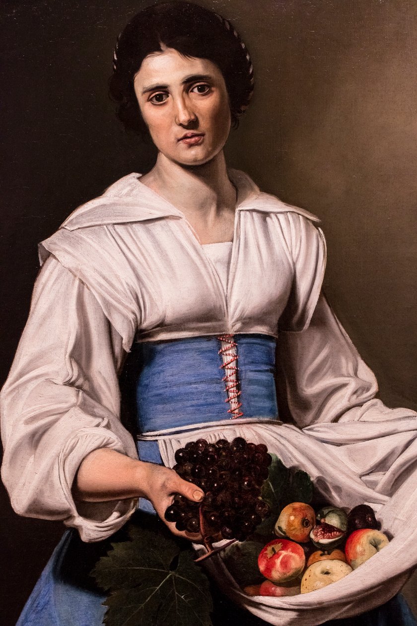 Plody podzimu, detail, asi 1630 (olej na plátně) od Nicolas Tournier