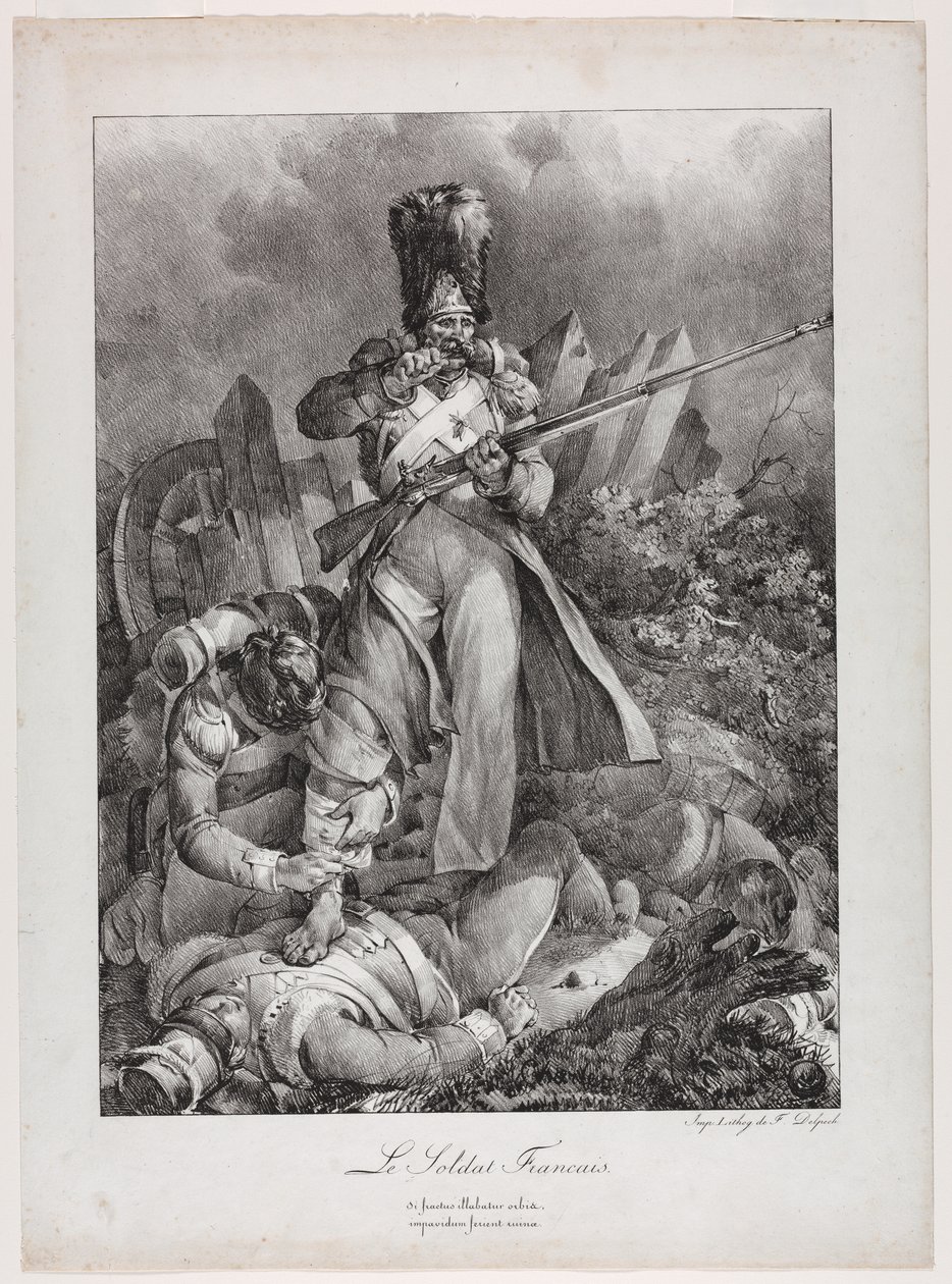Francouzský voják Francouzský voják, 1818. od Nicolas Toussaint Charlet