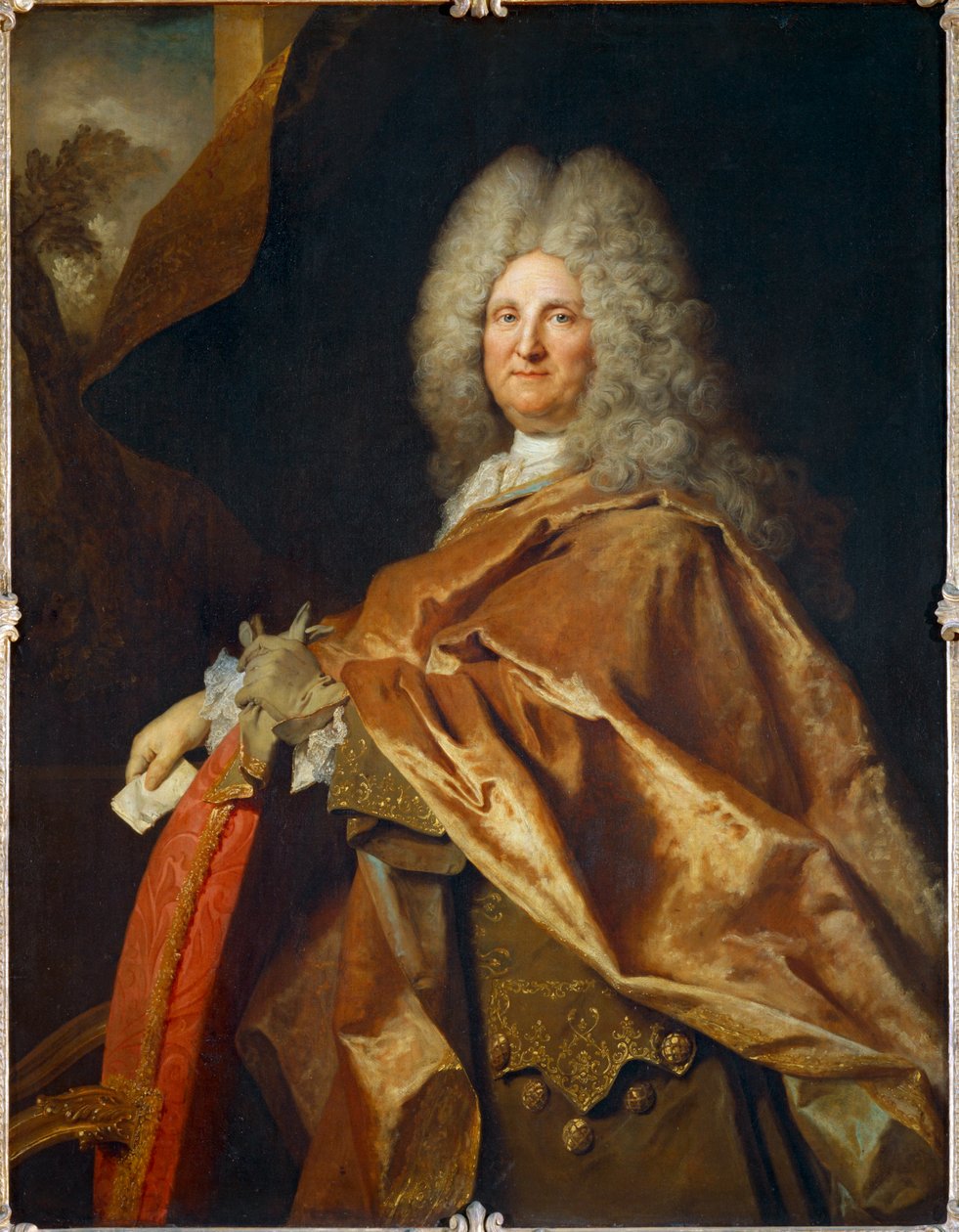 Portrét muže ... od Nicolas de (workshop) Largilliere