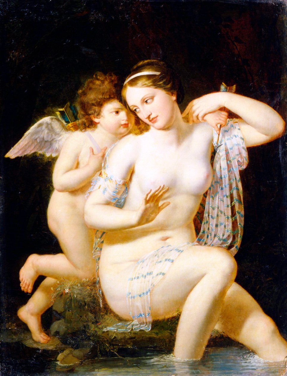 Venuše a Amor, 1792. od Nicolas de Courteille