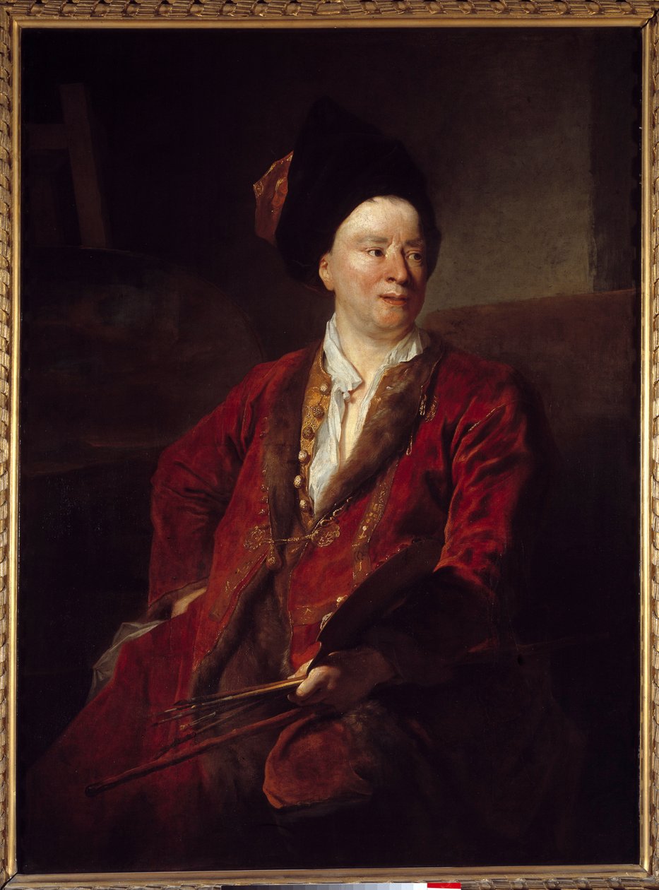 Portrét malíře Jeana Baptista Forest (1636-1712) Obraz Nicolase de Largilliere (1656-1746) 1704 Ne. 1,29x0,96 m Lille, Muzeum výtvarného umění - Portrét malíře Jeana Baptista Forest (1636-1712). Obraz Nicolase de Largilliere (1656-1 od Nicolas de Largillière