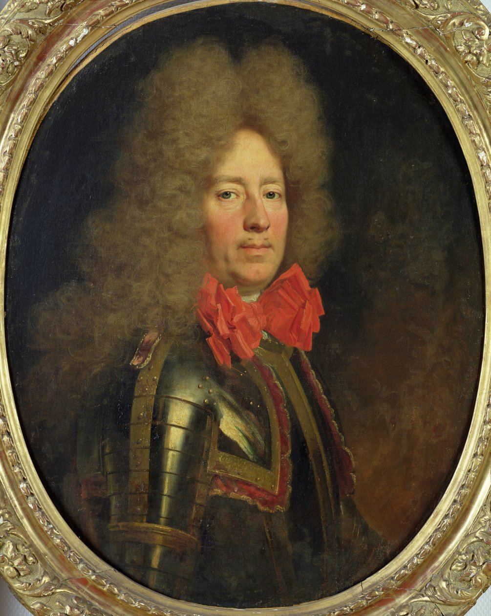 Pierre de Montesquiou (1645-1725) hrabě z Artagnan, guvernér Arrasu, kolem roku 1693 od Nicolas de Largillière