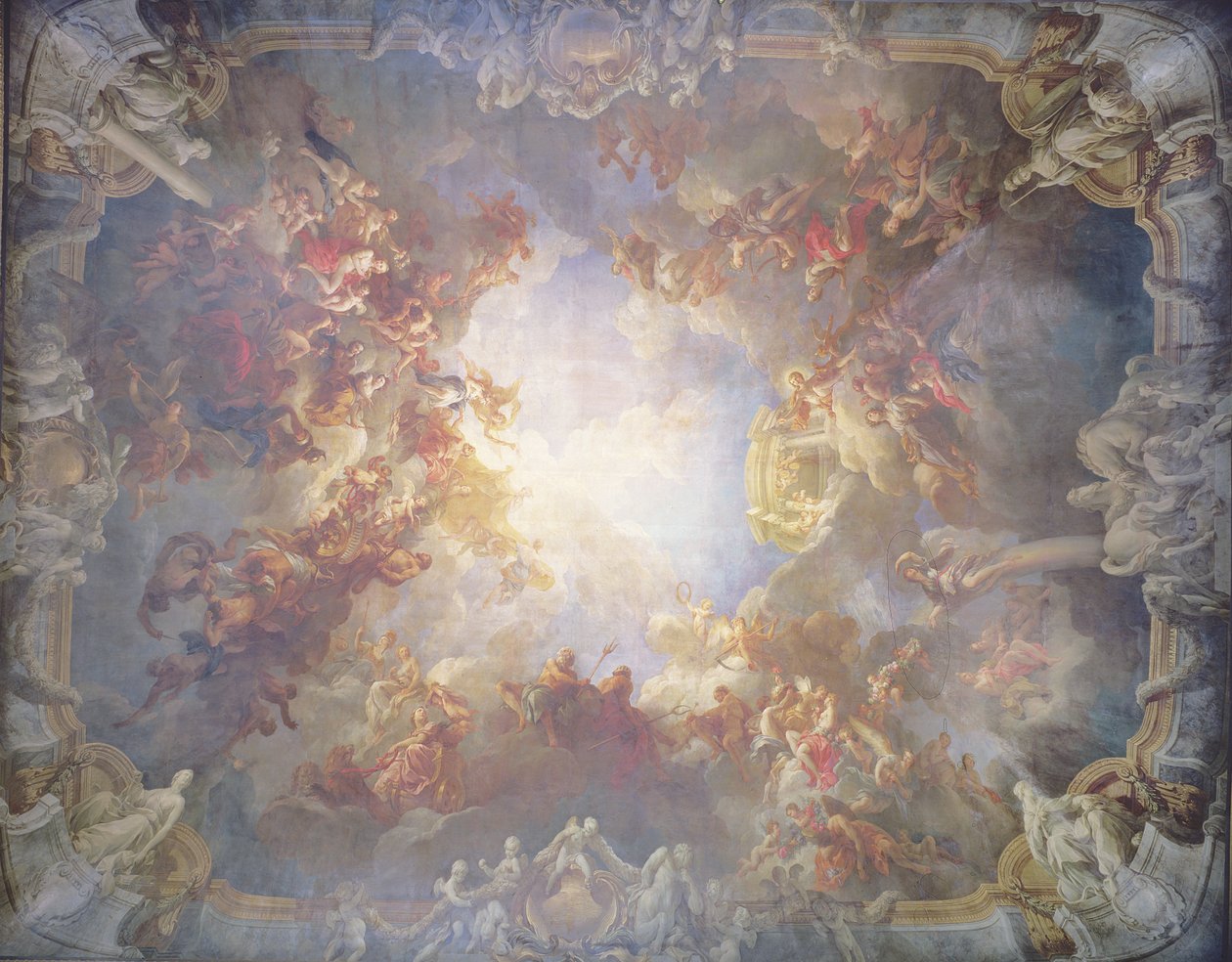 Portrét Charlese Le Bruna (1619-90) 1686 od Nicolas de Largillière