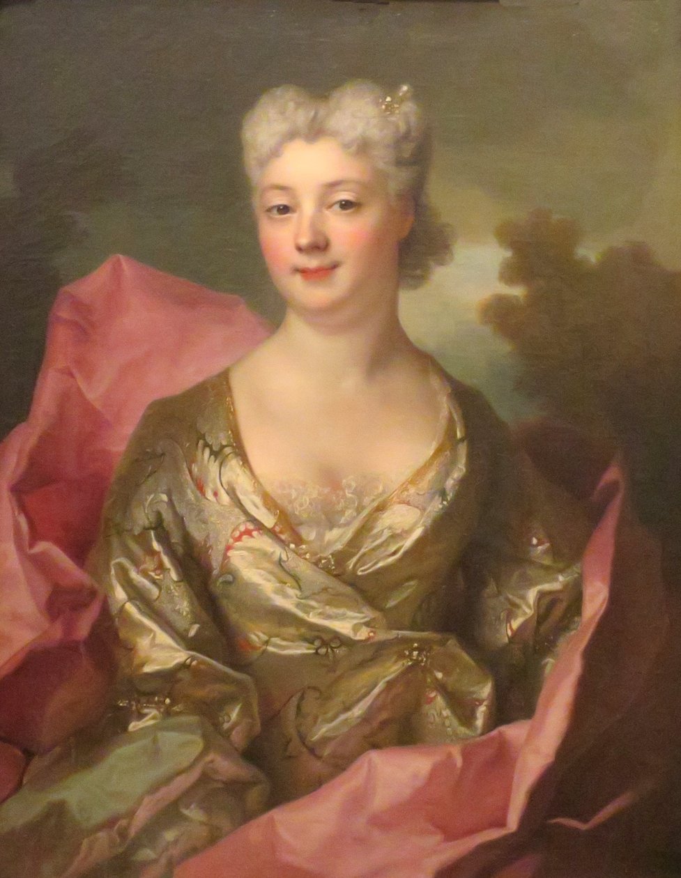 Portrét dámy od Nicolas de Largillière