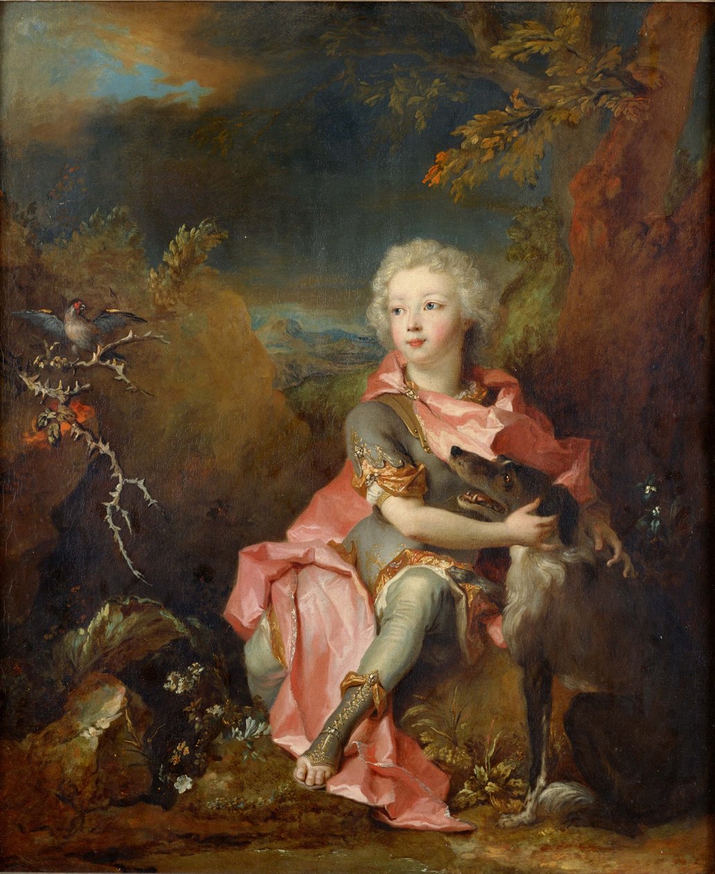 Portrét mladého šlechtice, cca 1714 od Nicolas de Largillière