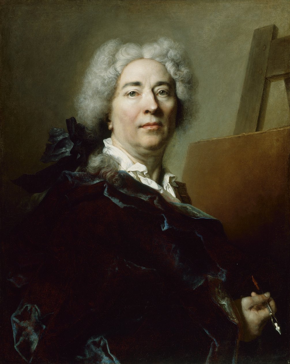 Autoportrét, kolem roku 1725 od Nicolas de Largillière