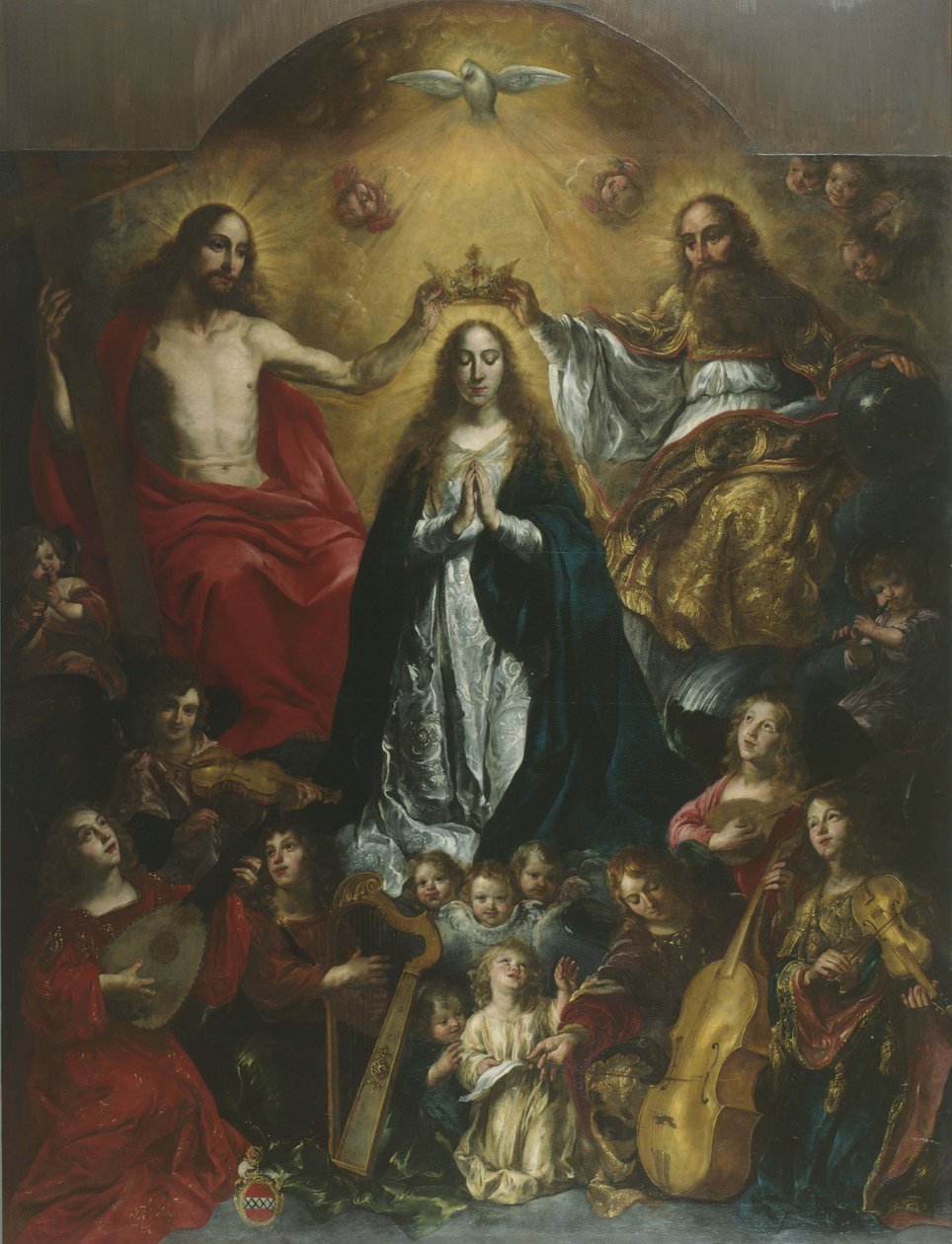 Korunovace Marie od Nicolas de Liemaker