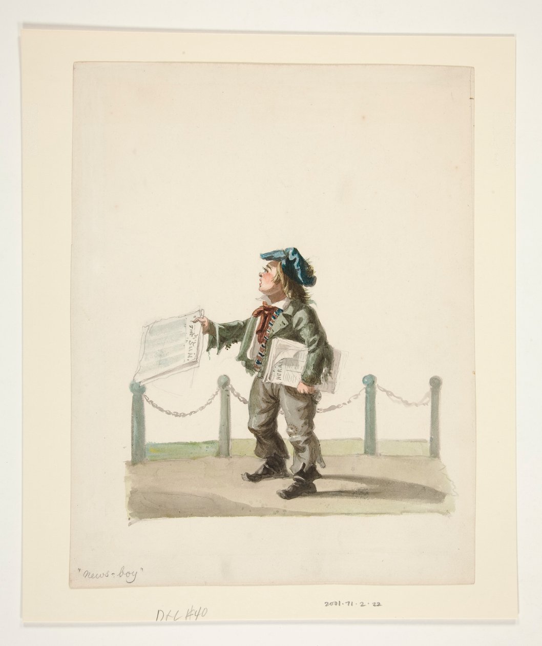 Newsboy od Nicolino Calyo