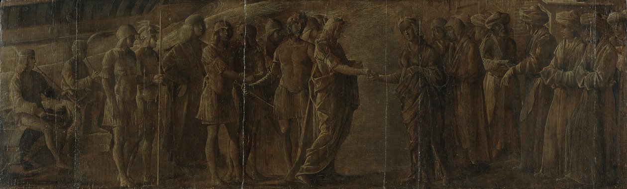 Setkání mezi králem a královnou, c.1490-1510 od Nicolo Rondinelli