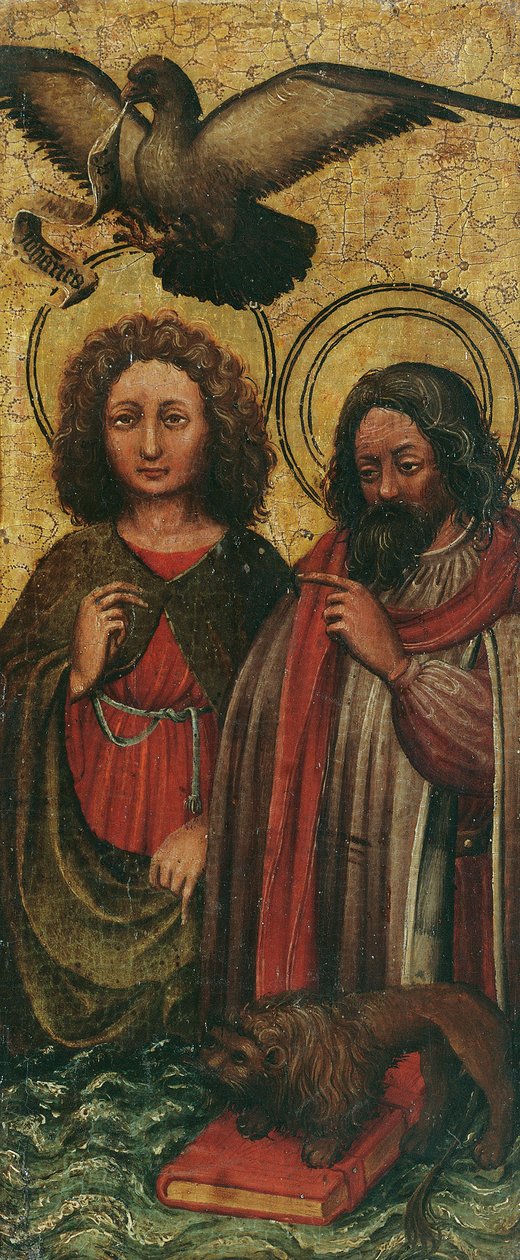 Evangelisté Jan a Marek od Niederländischer Maler