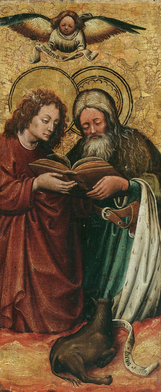 Evangelisté Matouš a Lukáš od Niederländischer Maler