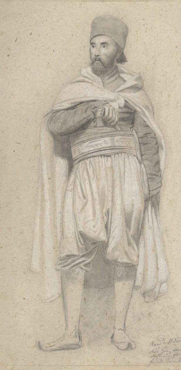 Turecký válečník, 1843. od Niels Simonsen