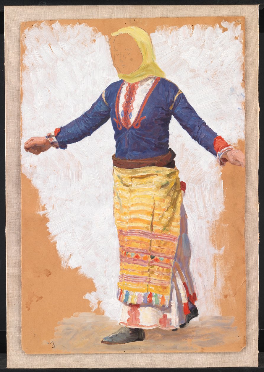 Tančící žena. Megara od Niels Skovgaard