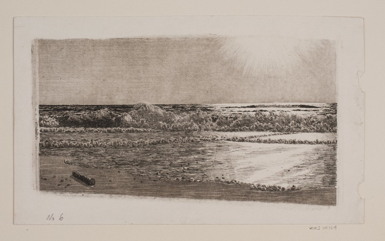 Severní moře od Niels Skovgaard