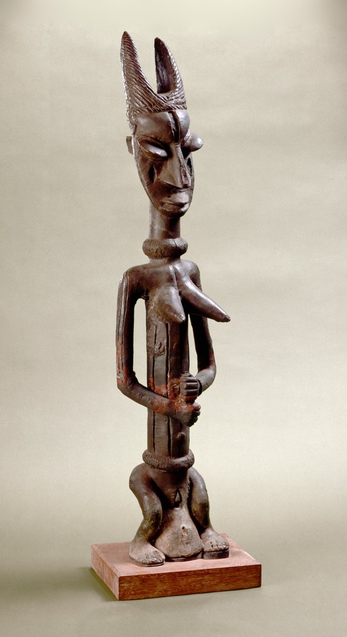 Postava Onile, Iperu, Tsoede (mosaz) od Nigerian