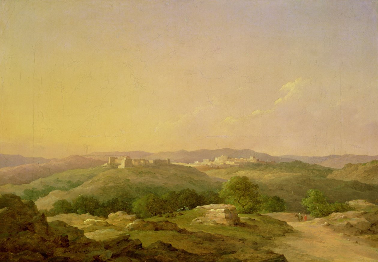 Pohled na Betlém, 1857 od Nikanor Grigor