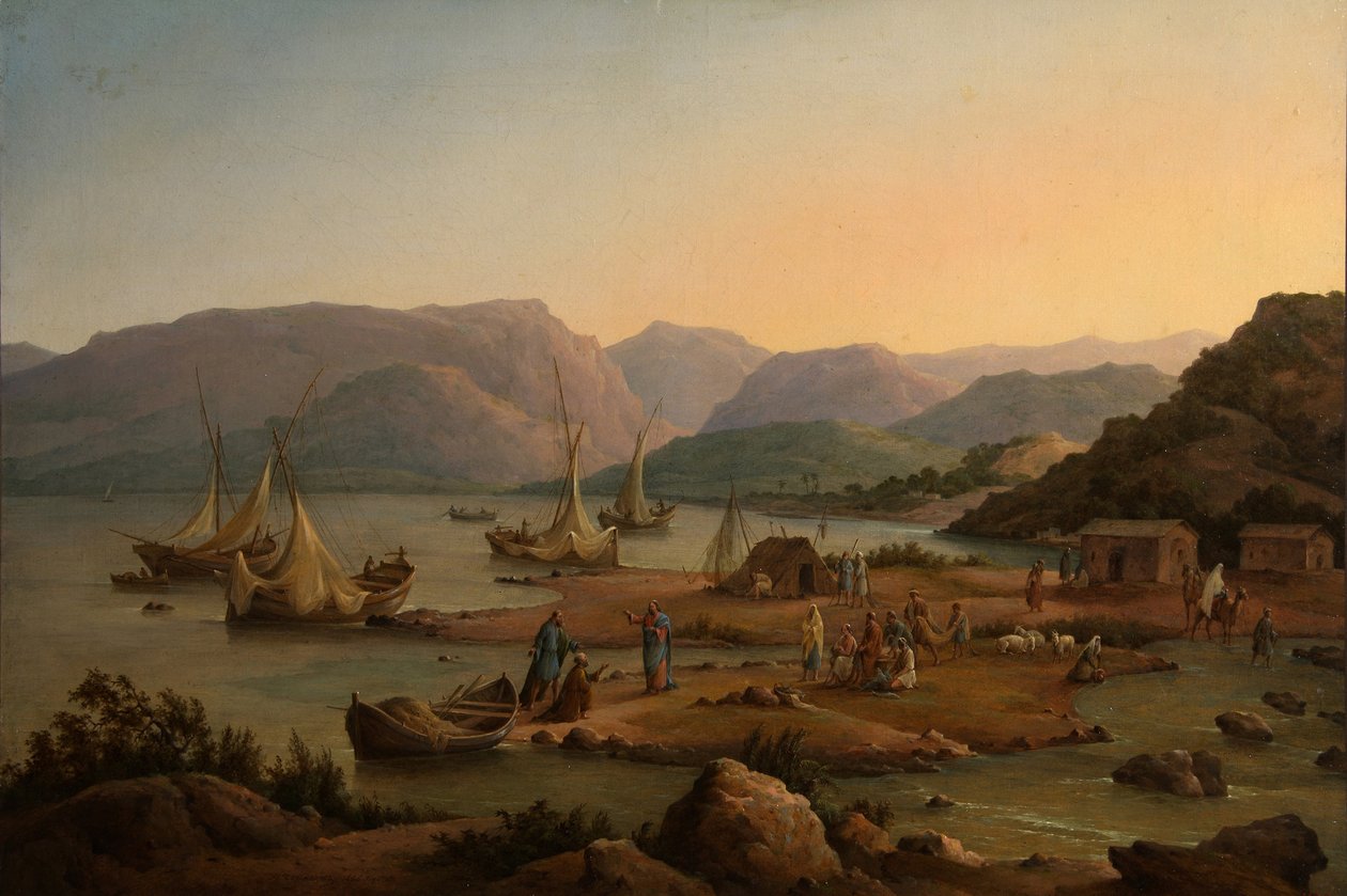 Povolání prvních apoštolů, 1866 od Nikanor Grigoryevich Chernetsov