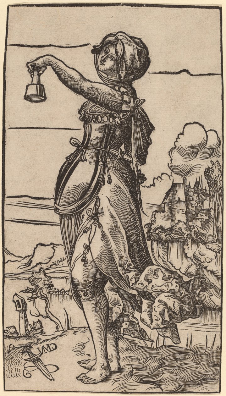 Bláznivá panna od Niklaus Manuel I