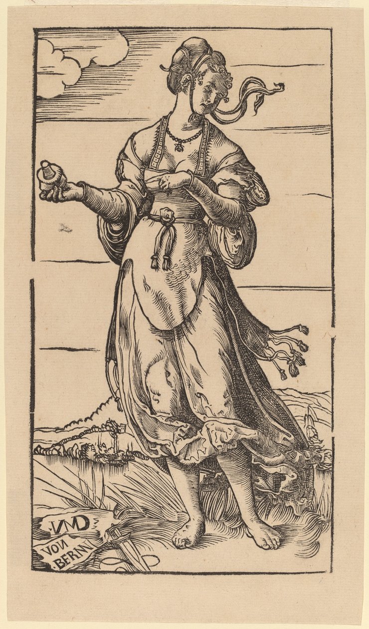 Moudrá panna od Niklaus Manuel I