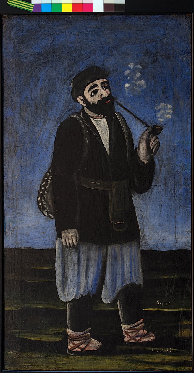 Porter Soso Par Pirosmani (Pirosmanashvili), Nico (18-1917). Olej na plátně, CZ: ્સ x3 od Niko Pirosmanashvili