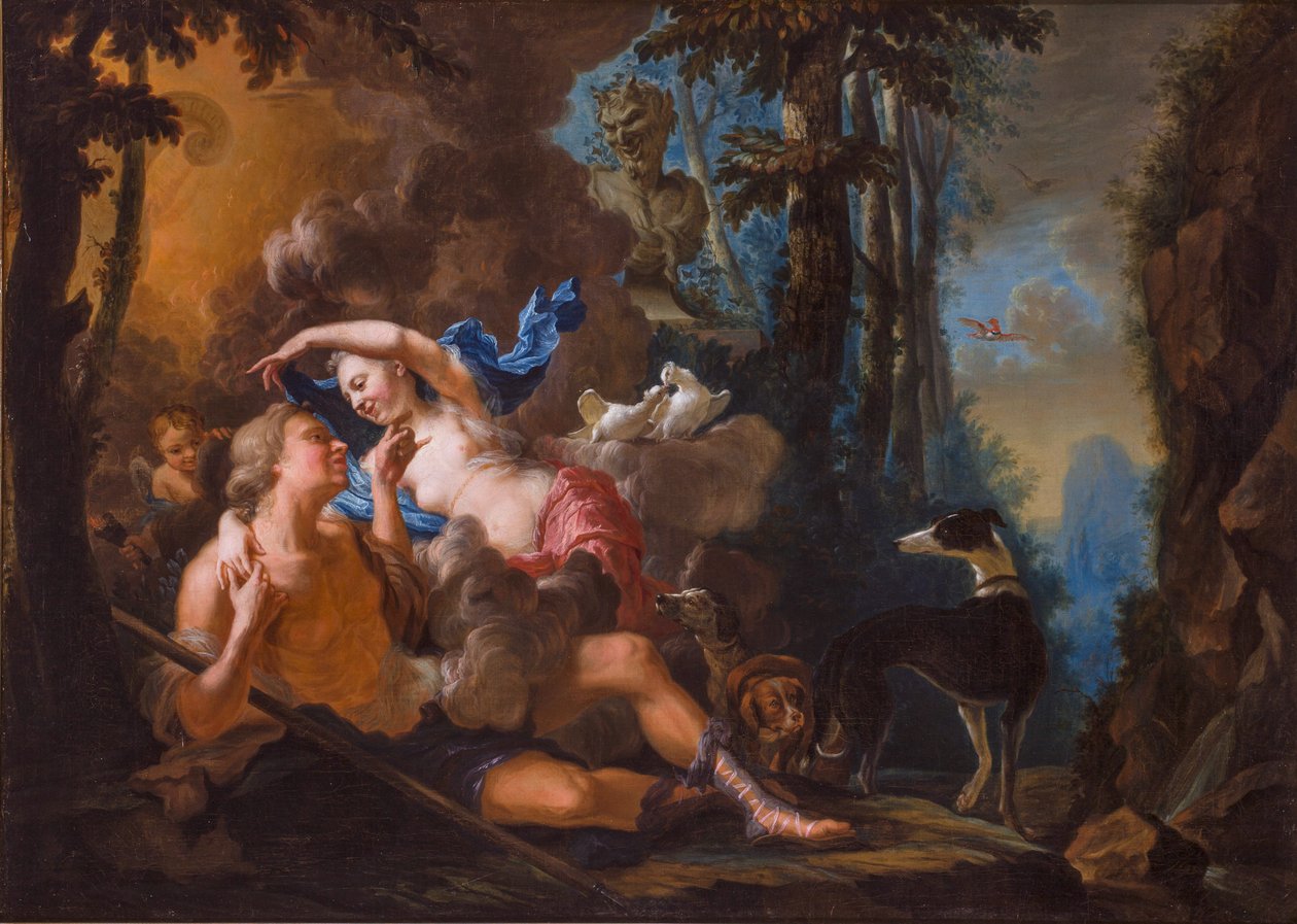 Amor a Psyche od Nikolaas Verkolje