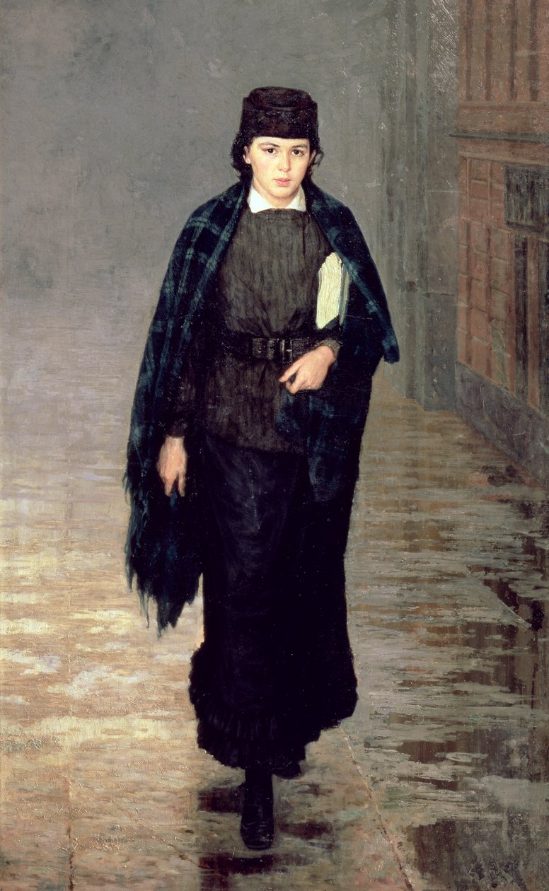 Student, 1883 od Nikolai Aleksandrovich Yaroshenko