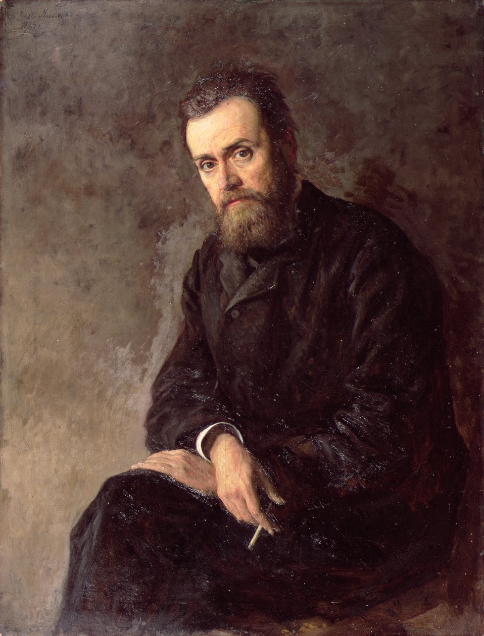 Portrét Gleba I. Uspenského (1843-1902) 1884 od Nikolai Aleksandrovich Yaroshenko