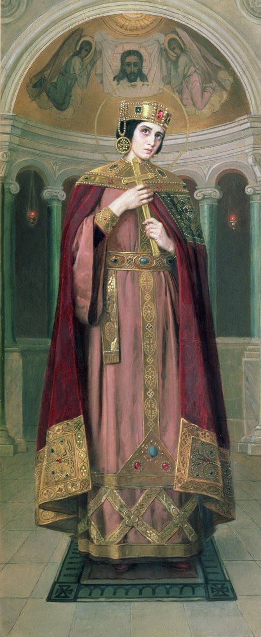 carevna Alexandra (1872-1918) od Nikolai K. Bodarevski