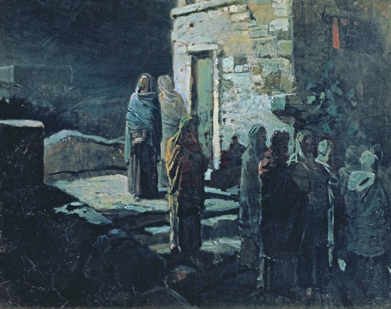 Kristus po poslední večeři v Getsemanech, 1888 od Nikolai Nikolajevitch Gay