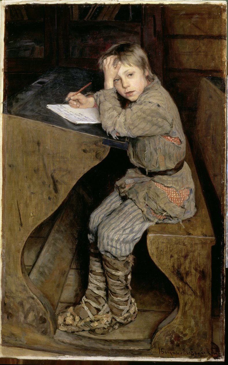 Esej, cca 1903 od Nikolai Petrovich Bogdanov Belsky