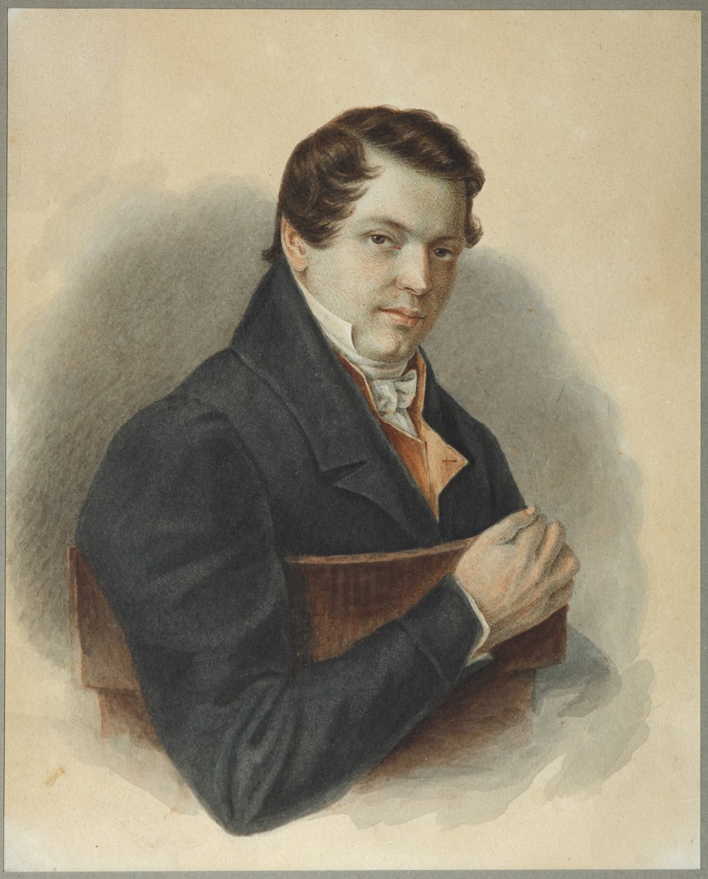 Portrét děkabristy Michaila Naryškina 1798-1863, 1832 od Nikolai Alexandrovich Bestuzhev