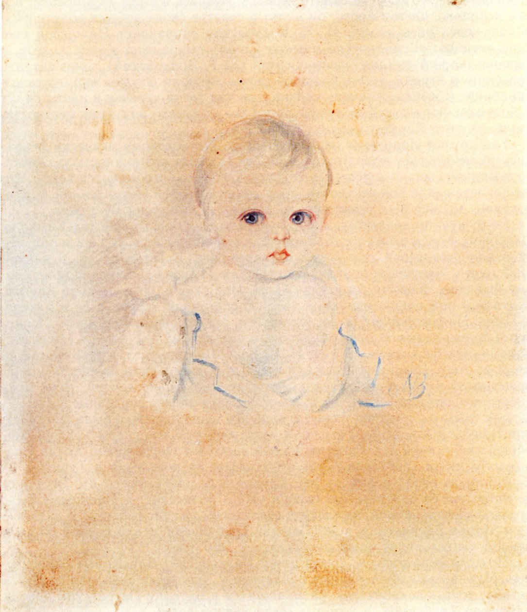 Portrét Sasha World, 1834 od Nikolai Alexandrovich Bestuzhev