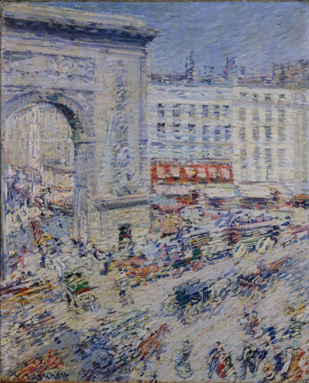 Paříž, 1900 od Nikolai Alexandrovich Tarkhov