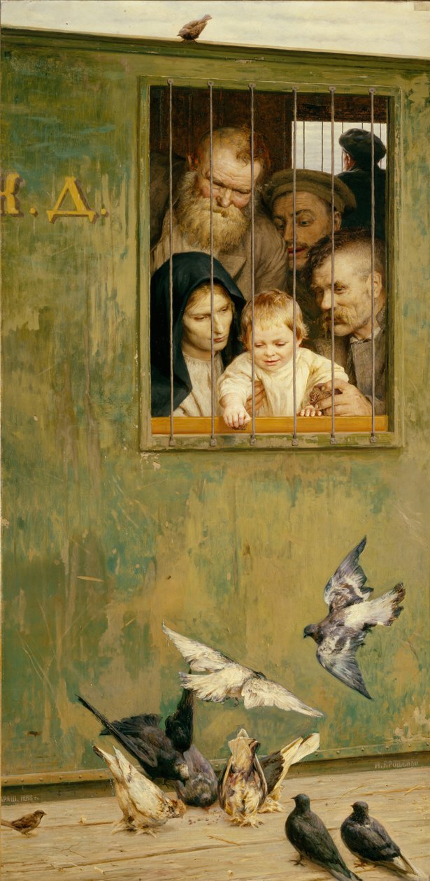 Život je všude, 1888 od Nikolai Alexandrovich Yaroshenko