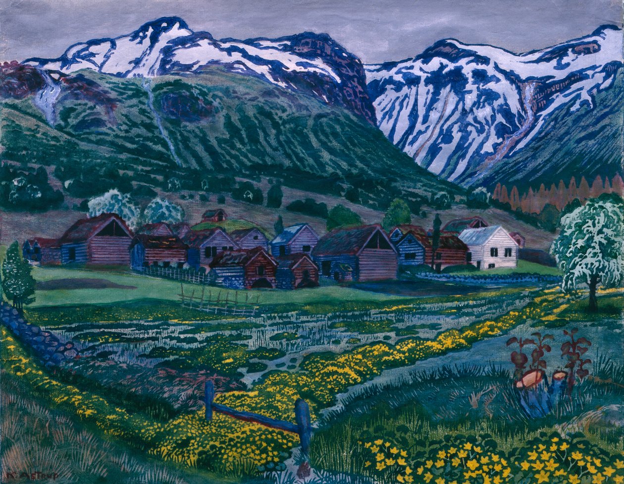 Buttercup noc od Nikolai Astrup