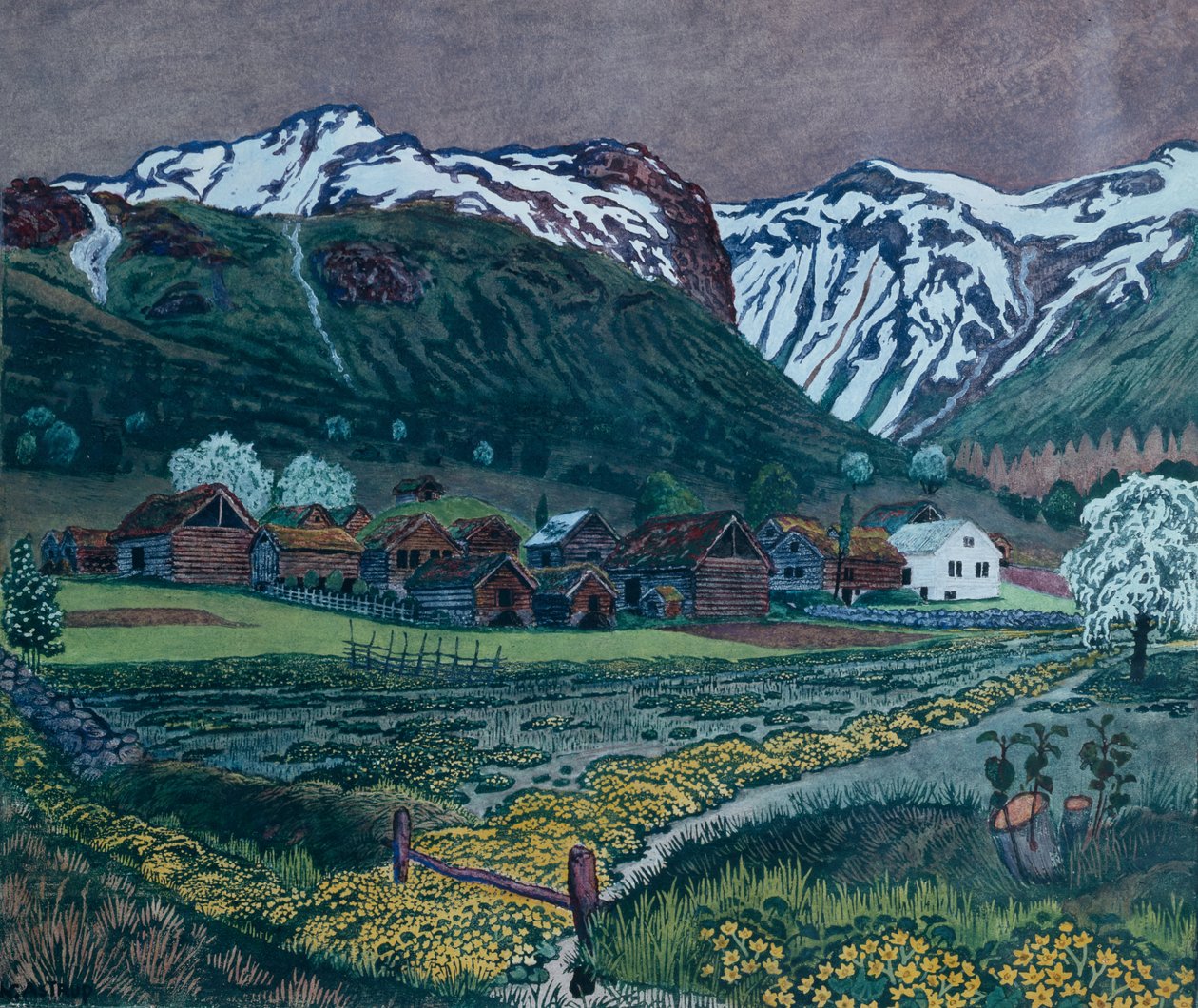 Buttercup noc od Nikolai Astrup
