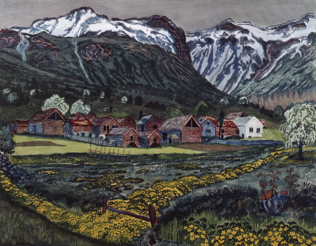 Buttercup noc od Nikolai Astrup