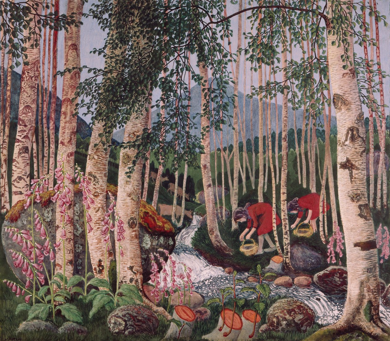 Náprstníky od Nikolai Astrup