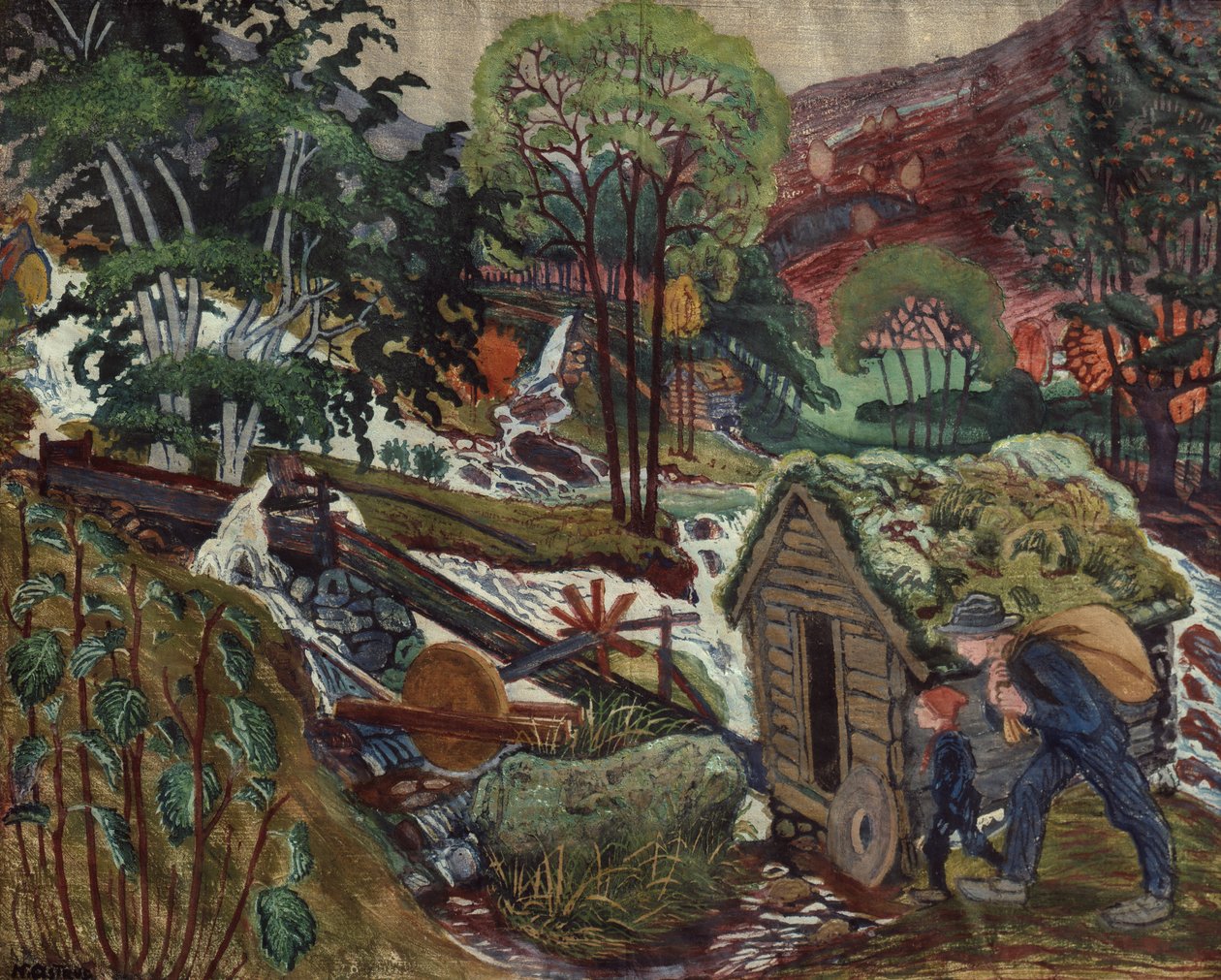 Kvennagongova voda od Nikolai Astrup