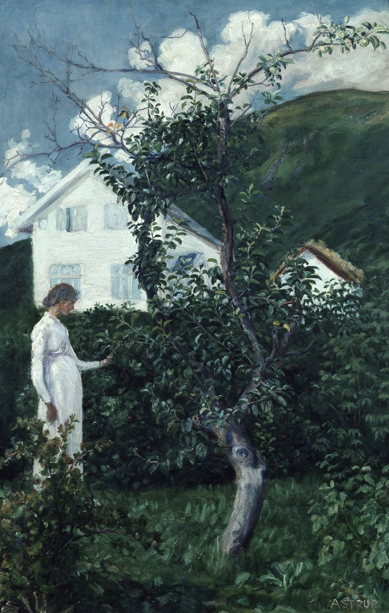 Poslední letní dny, cca 1911 (olej na plátně) od Nikolai Astrup